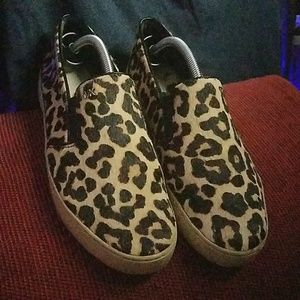 Michael Kors Keaton Calf Hair Leopard Slip-on